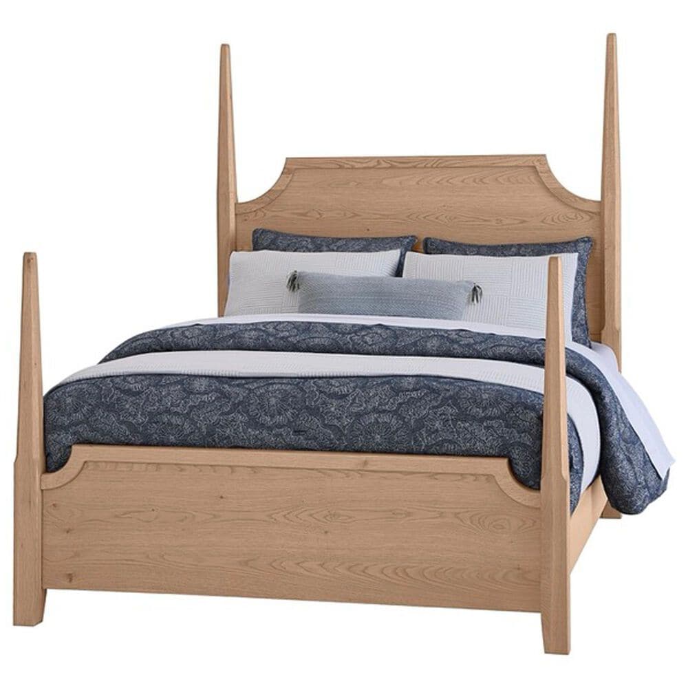 Viceray Collections Tide and Timber 4 Piece Twin Poster Bedroom Set in Clear Oak, , large