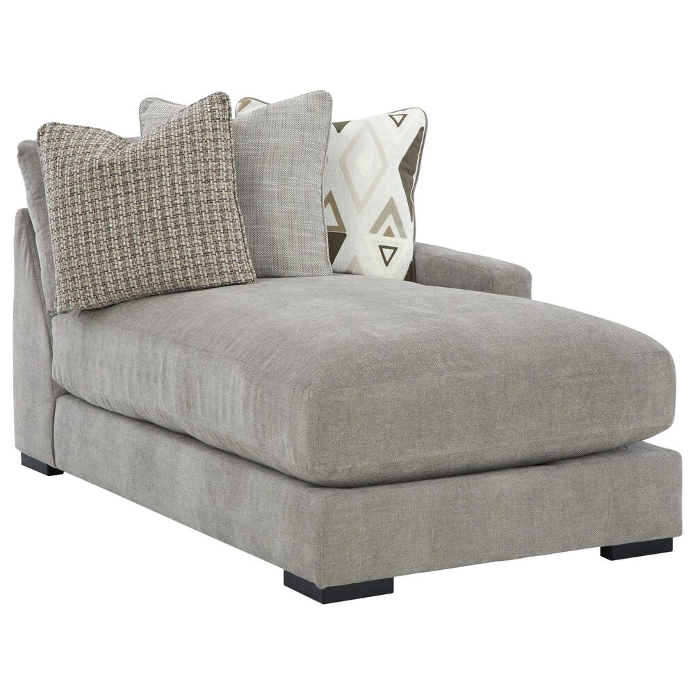 Ashley Aslan Court 3-Piece Right Facing Sectional with Chaise in Flax, , large