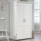 Sauder Select Craft and Sewing Storage Armoire in Soft White, , large