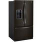 Whirlpool 27 Cu. Ft. 36" Wide French Door Refrigerator in Fingerprint Resistant Black Stainless Steel with Dual Icemakers, , large