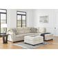 Ashley Lonoke 2-Piece Right Facing Sectional with Chaise in Parchment, , large