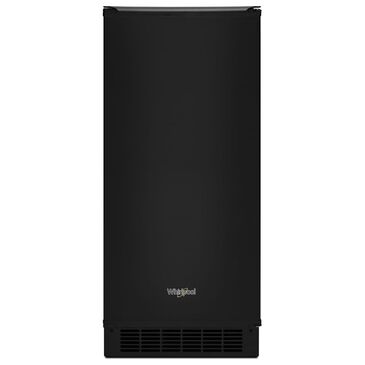 Whirlpool 15" Icemaker with Clear Ice Technology in Black, , large