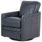 Italiano Furniture Turner Swivel Glider Chair in Blue, , large