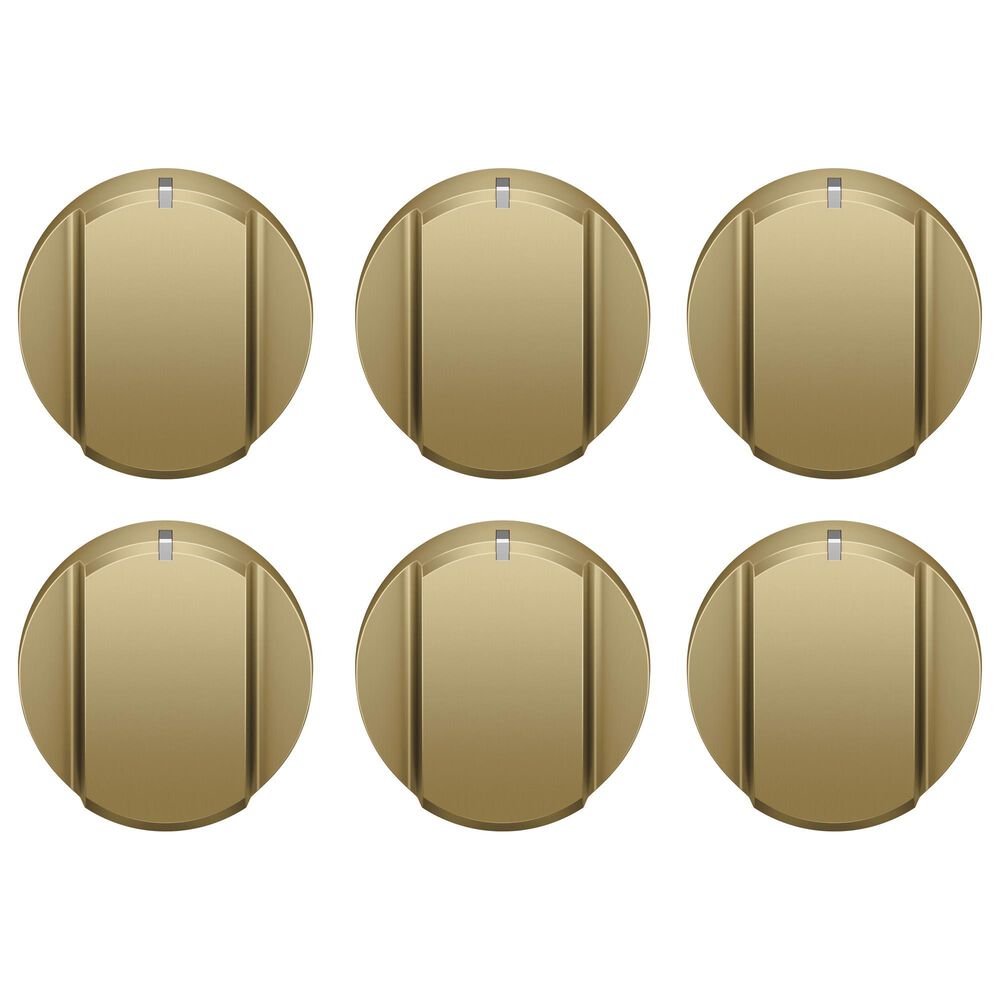 Fisher &amp; Paykel Dial Kit for 36&quot; Professional Gas Cooktop in Brass &#40;Set of 5&#41;, , large