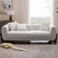 Morden Fort Cloud Boucle Stationary Sofa in White, , large
