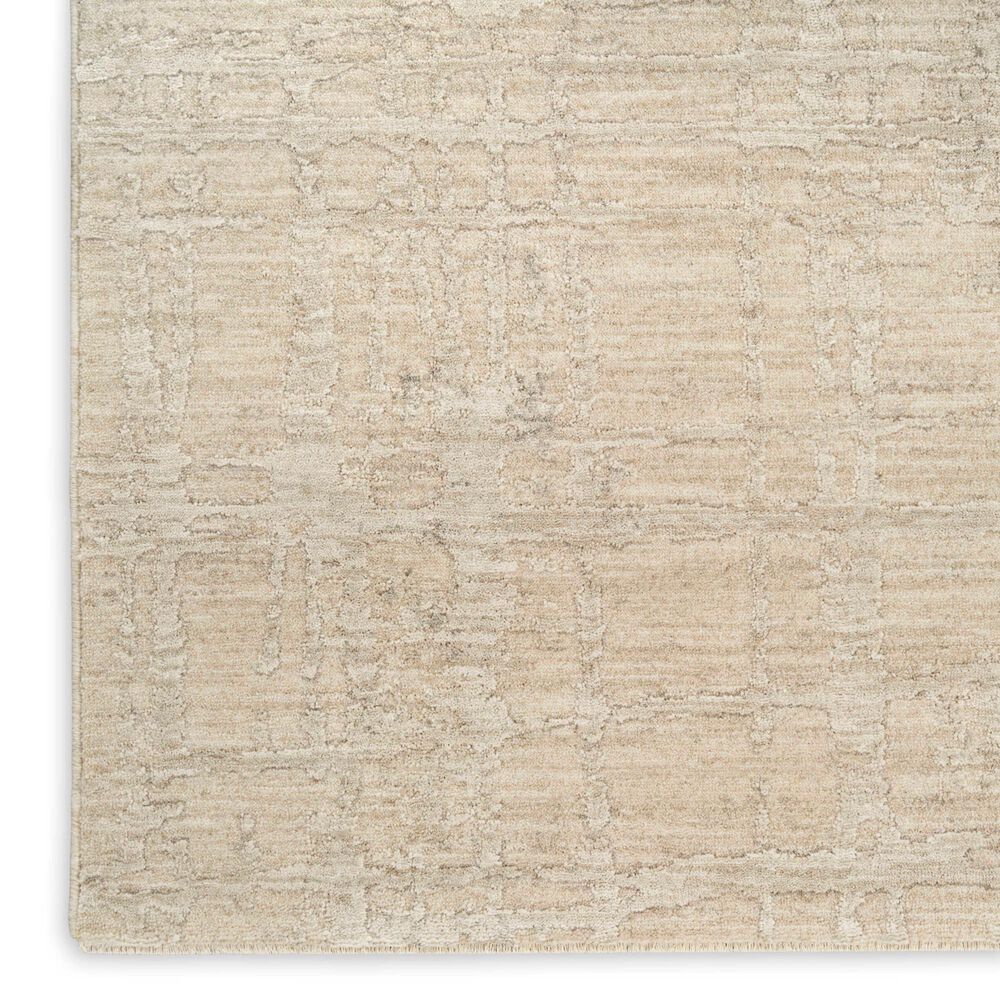 Nourison Latitude Ivory Beige 5'3" x 7'6" Area Rug, , large