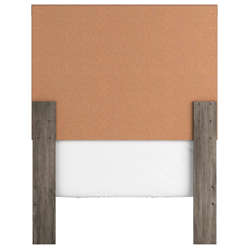Ashley Ralinksi Twin Panel Bed in Gray, , large