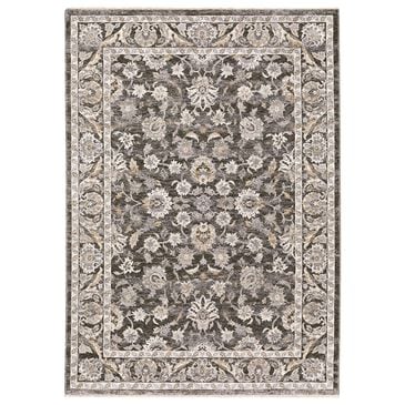 Oriental Weavers Maharaja Nepal 70N 5"3" x 7"6" Grey and Ivory Area Rug, , large