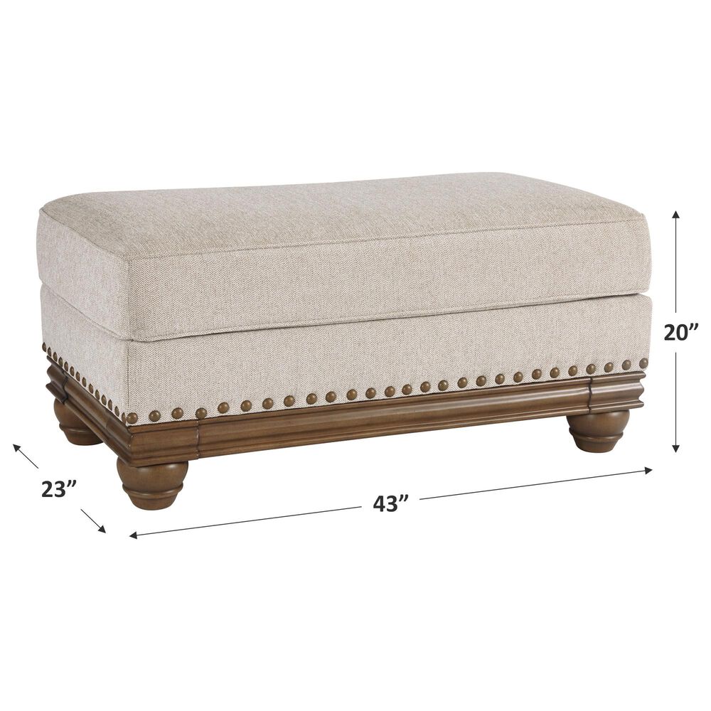 Harleson Ottoman - Wheat Harleson Ottoman - Wheat
