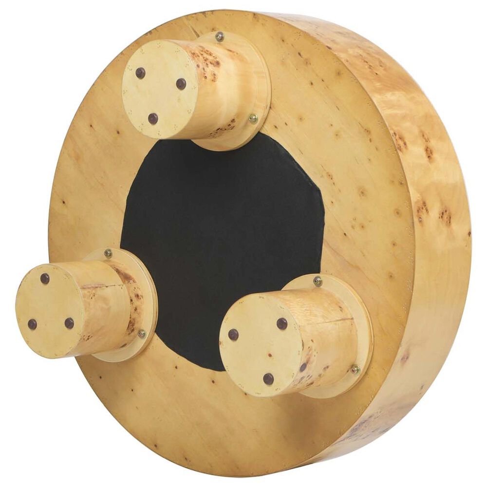 Jennifer Taylor Home Nebula 35.5" Coffee Table in Warm Natural Brown, , large