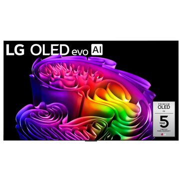 LG 55" Class G6 Series OLED evo AI 4K with Supplied Flush Wall Mount in Black - Smart TV, , large