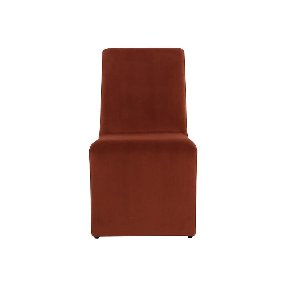 Club Collection By Sunpan Cascata Side Chair in Meg Rust, , large