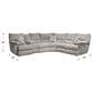 Catnapper Elliott 2-Piece Power Lay Flat Reclining Sectional in Pewter, , large