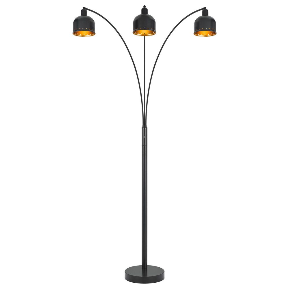Cal Lighting Ellington 3 Lit arc floor lamp, , large