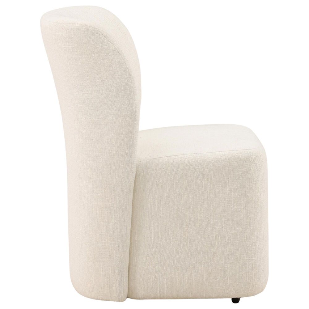 Blue Sun Designs Saoirse Dining Side Chair with Cream Upholstery, , large