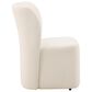 Blue Sun Designs Saoirse Dining Side Chair with Cream Upholstery, , large