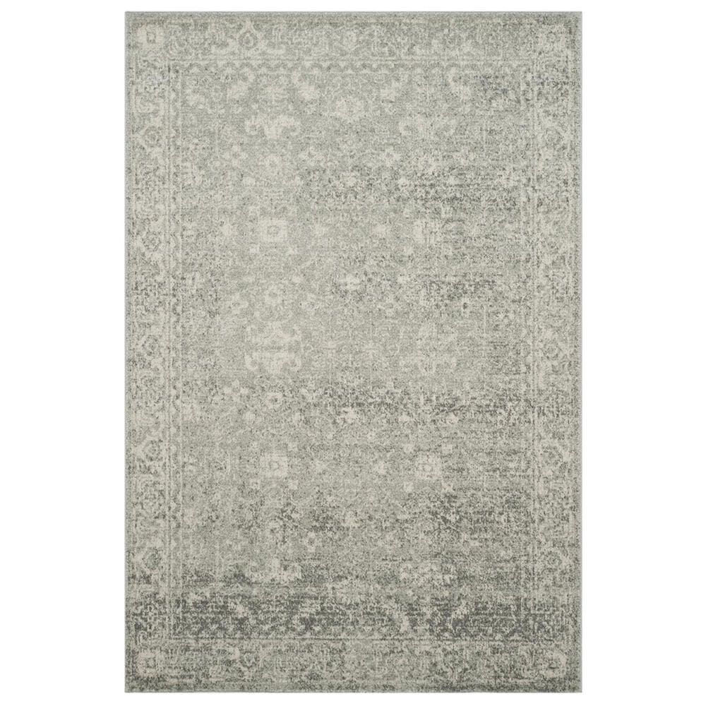 Safavieh Evoke EVK270Z-5 5&#39;1&quot; x 7&#39;6&quot; Silver/Ivory Area Rug, , large