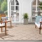 Nourison Easy Care 8" x 10" Natural Beige Indoor/Outdoor Area Rug, , large