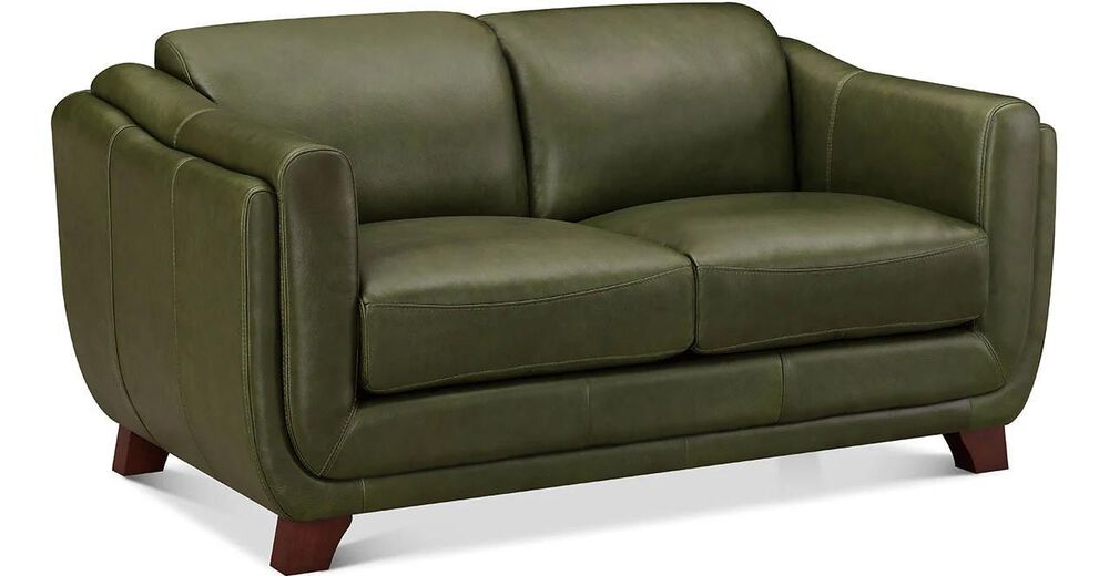 Hydeline Omaha Stationary Loveseat in Forrest Green, , large