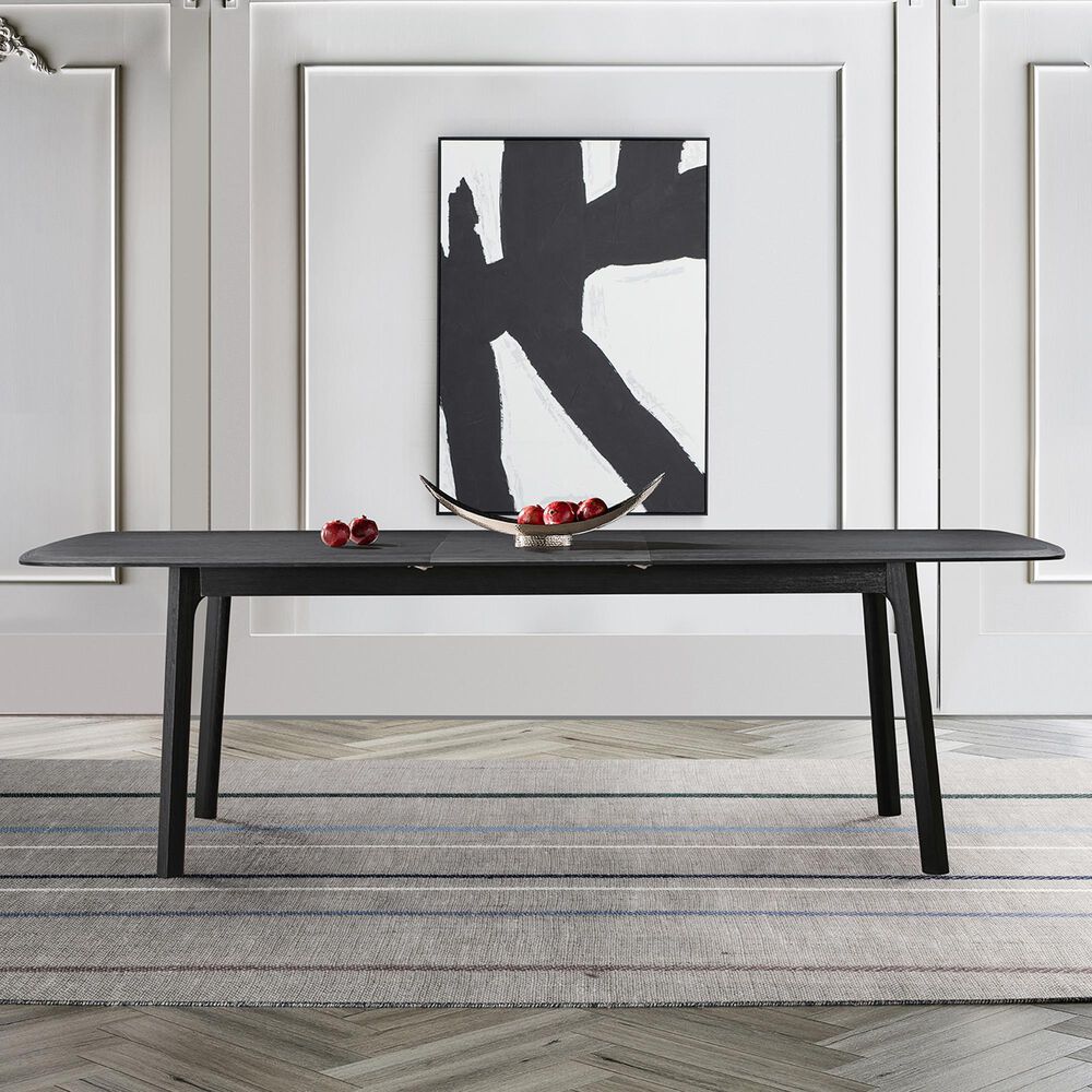 Blue River Holland Dining Table in Black Brushed - Table Only, , large