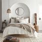 Levtex Mills Waffle 3-Piece Full/Queen Quilt Set in Taupe, , large