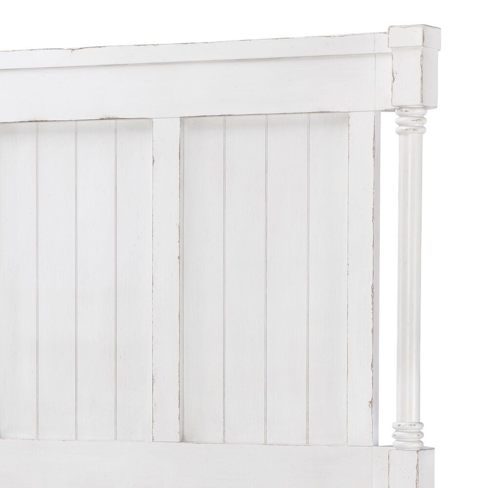 LEGAC Vintage Market Queen Shelter Bed in Picket Fence, , large