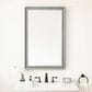 James Martin Vanities Glenbrooke 26" Rectangular Mirror in Urban Gray, , large