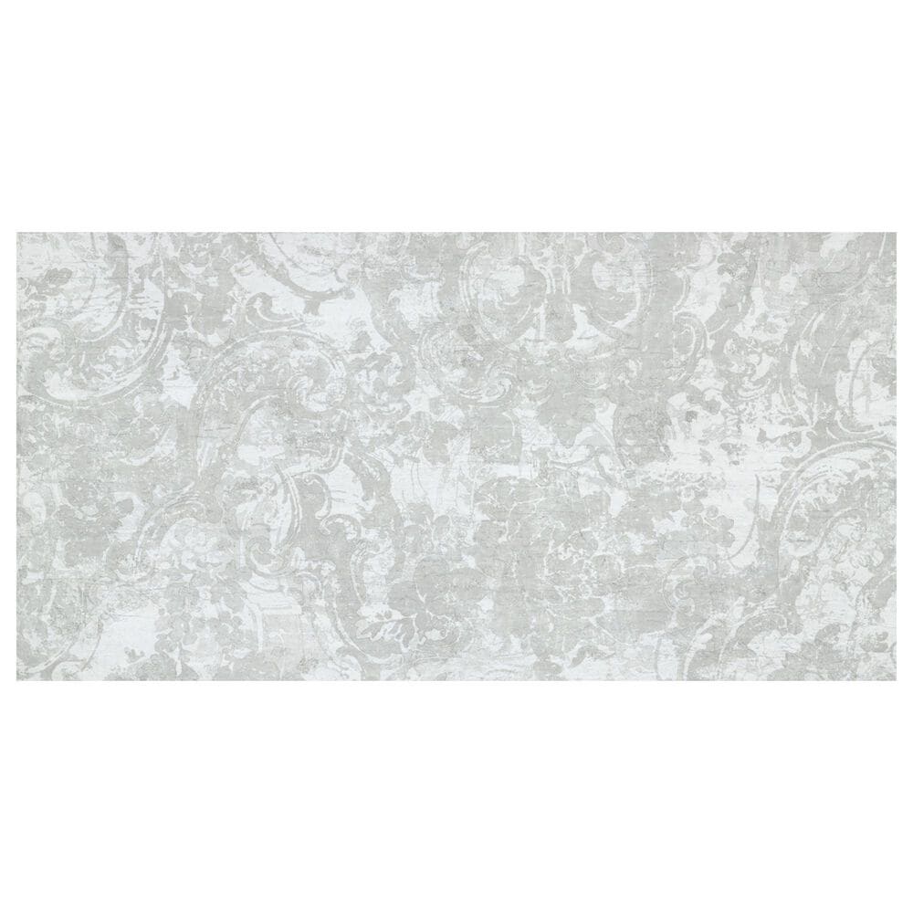 Emser Unified Gray 12" x 24" Glazed Porcelain Tile, , large