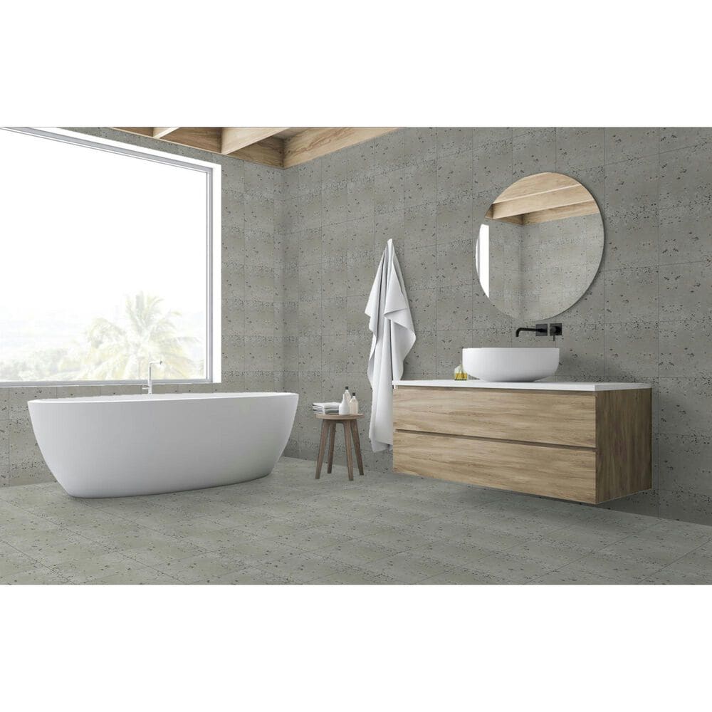 Emser Anvaya Poppy 12" x 12" Matte Porcelain Tile, , large