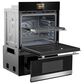 Sharp 30" Smart Electric Microwave Wall Oven Combo in Stainless Steel and Black, , large
