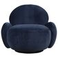 Bernhardt St Jean Swivel Chair in Blue, , large