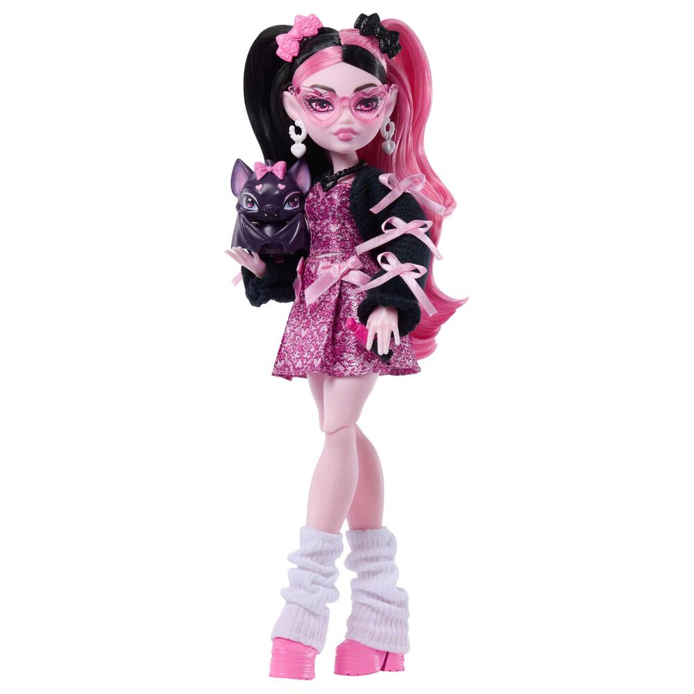 Monster High Draculaura Fashion Doll with Accessories, , large