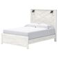 Ashley Gerridan Queen Panel Bed in White and Gray, , large