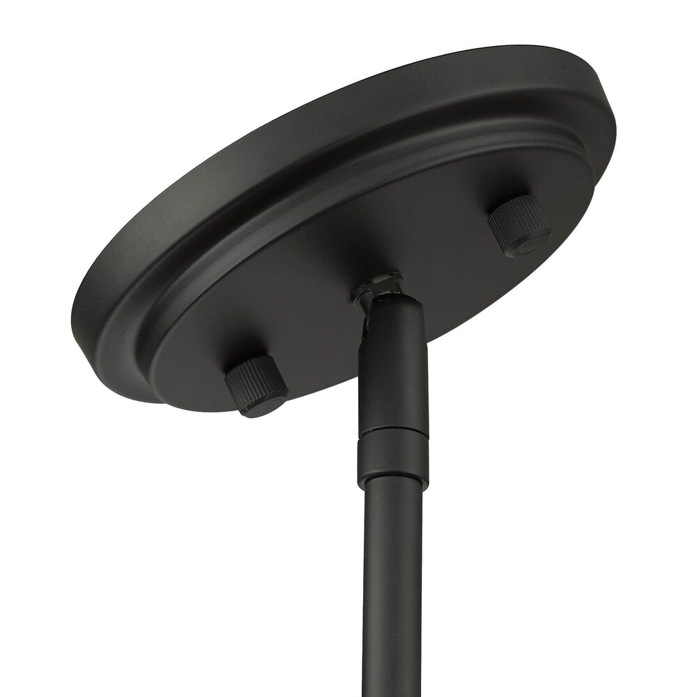 Golden Lighting Olympia Mini Pendant in Matte Black, , large