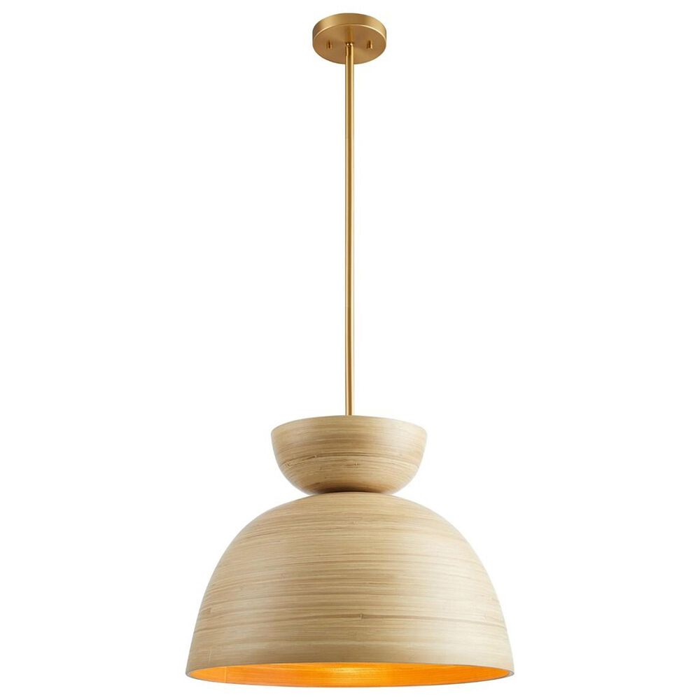 Savoy House Agave 1-Light Pendant in Gold, , large