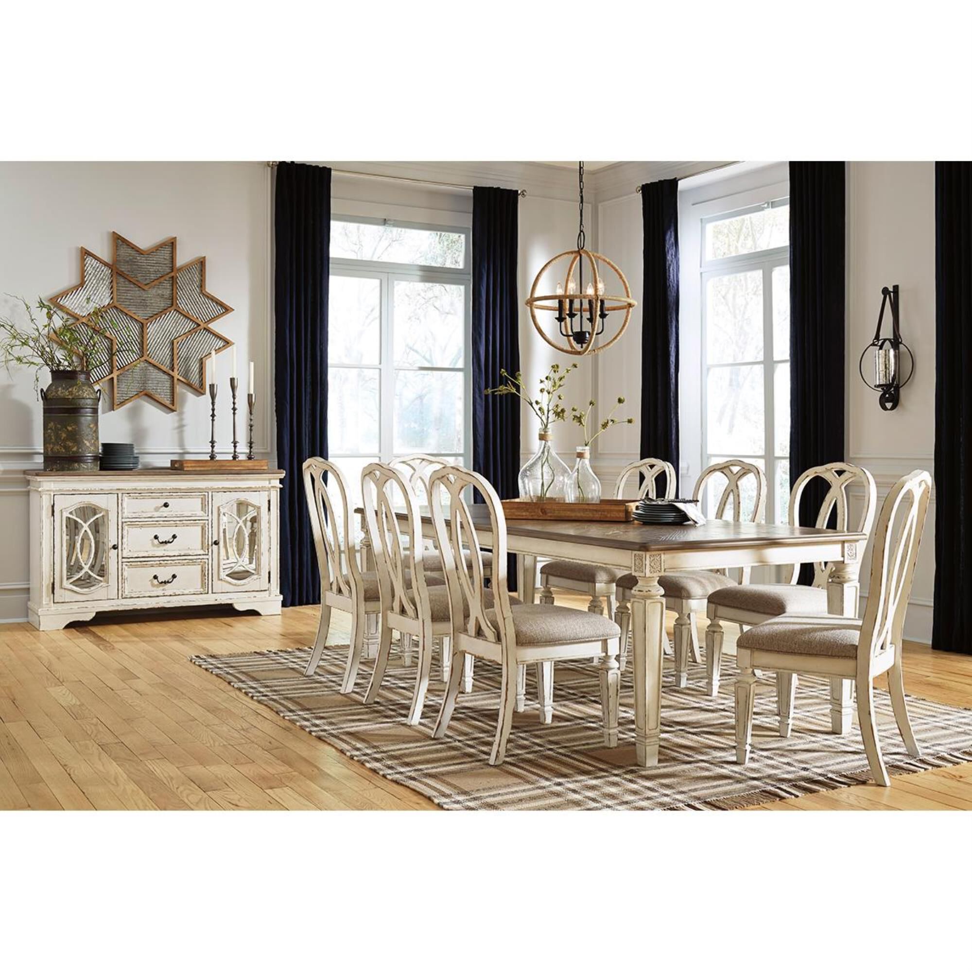 Ashley furniture hot sale extendable table