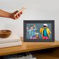 Aura Carver 10" Digital Wi-Fi Photo Frame in Charcoal, , large