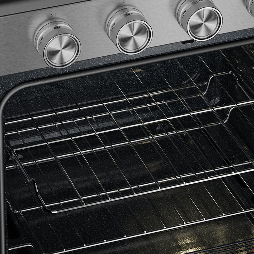 KitchenAid 5.0 Cu. Ft. Smart Freestanding Gas Range with Convection Cooking Modes in Fingerprint Resistant Stainless Steel, , large
