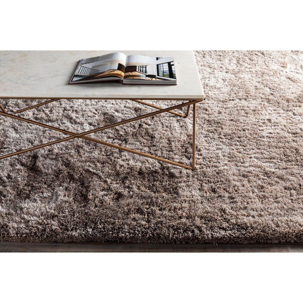 Surya Grizzly Medium Gray 9&#39; x 12&#39; Area Rug, , large