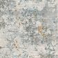 Surya Dresden Dusty Sage, Taupe, Off-White, Deep Teal, Ink Blue, Light Gray and Mustard 7"10" Round Area Rug, , large