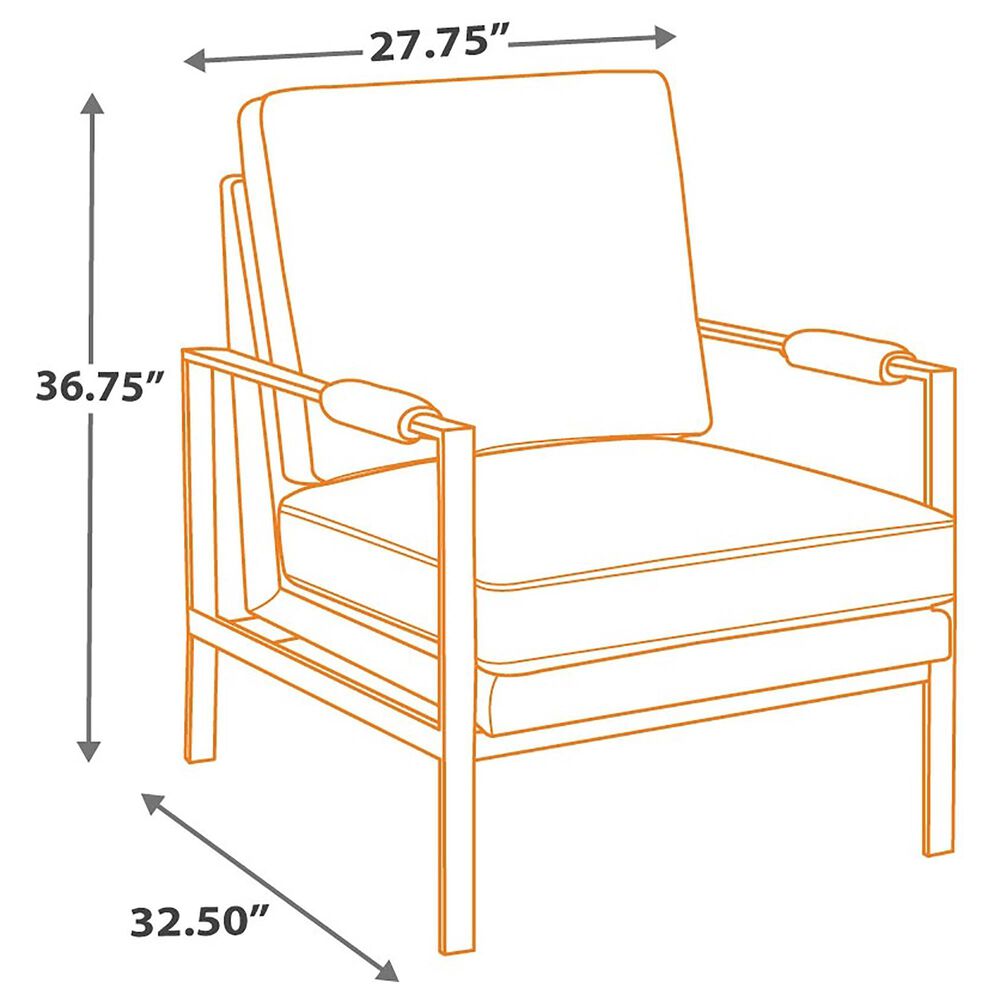 Signature Design by Ashley Peacemaker Accent Chair in Brown, , large