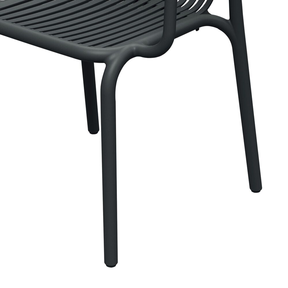 Zentro Living Brene Outdoor Arm Chair in Charcoal, , large