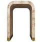 L.R. Home Cresent Side Table in Natural and Brown, , large