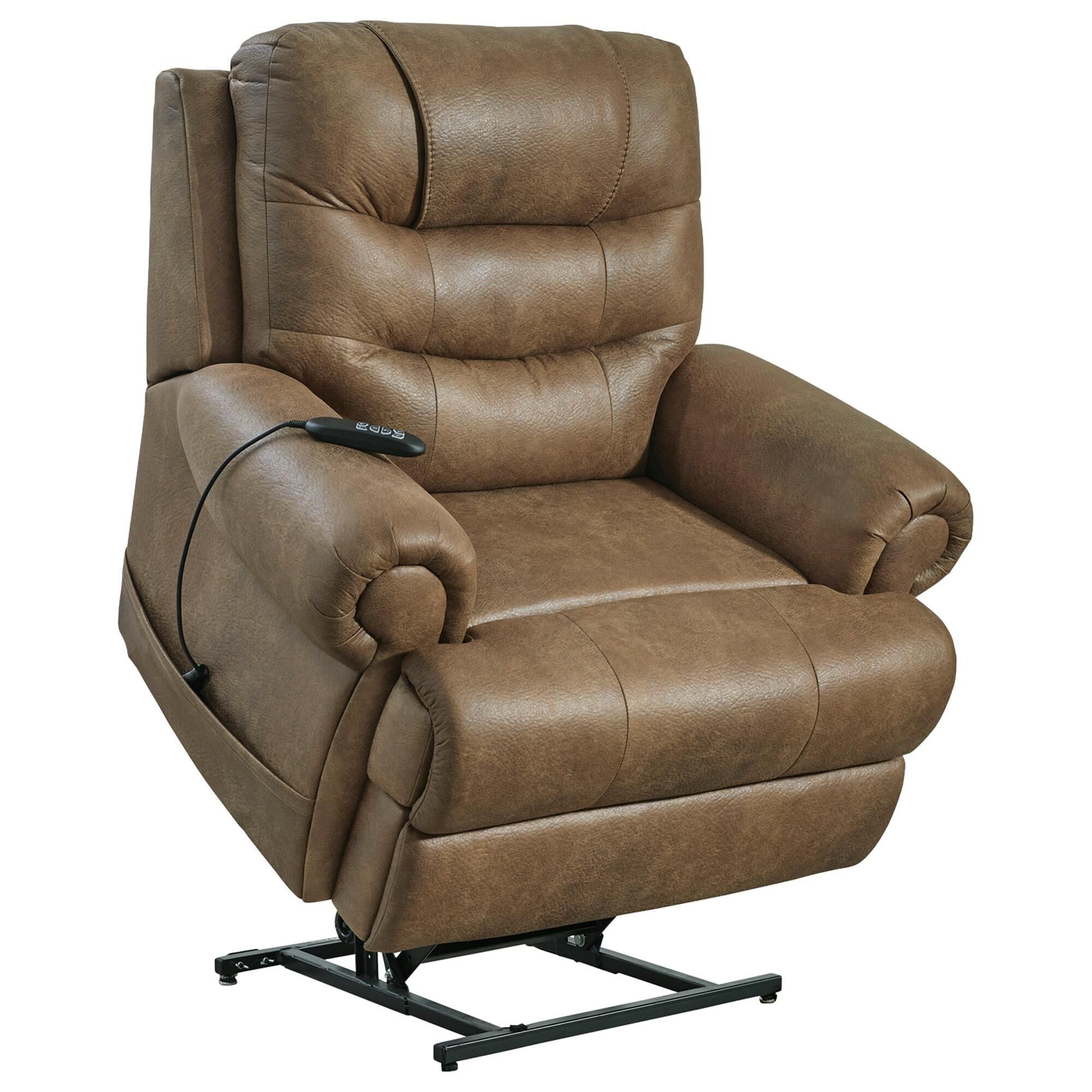 Ashley Revived and Restored Power Lift Recliner in Earth