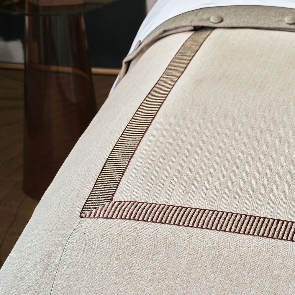Eastern Accents Rufus King Duvet Cover in Hamish Khaki and Hamish Almond, , large