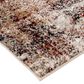 Central Oriental Oklahoma Koda 5" x 7"3" White Sand and Dark Rust Area Rug, , large