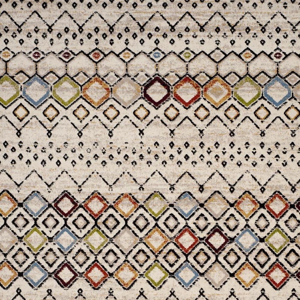 Safavieh Amsterdam AMS108K-4 4&#39; x 6&#39; Ivory/Multi Area Rug, , large