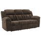 Ashley Frohn Manual Reclining Sofa in Chocolate, , large