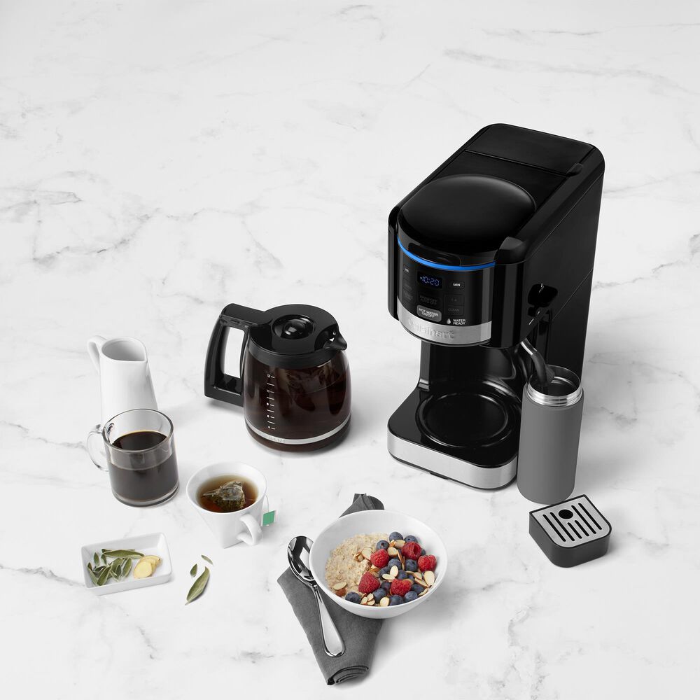 Cuisinart 12-Cup Coffee Maker and Hot Water System in Black, , large