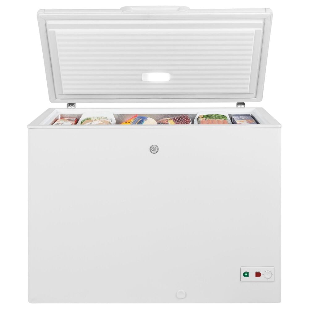 GE Appliances 10.7 Cu. Ft. Manual Defrost Chest Freezer in White, , large